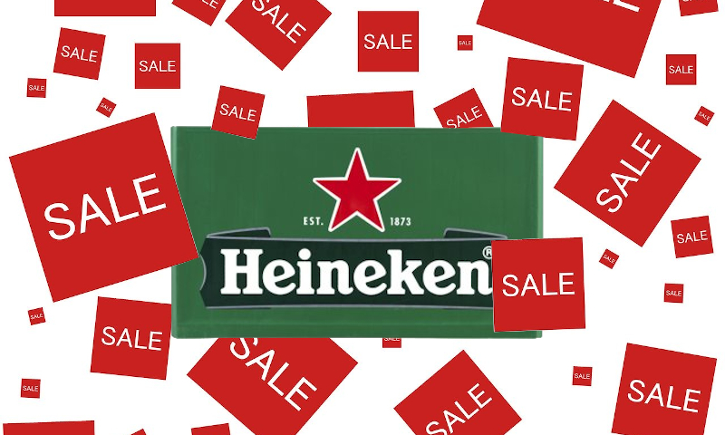 Heineken krat in de aanbieding